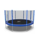 Батут DFC Trampoline Fitness с сеткой 14ft Синий