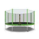 Батут DFC Trampoline Fitness с сеткой 14ft Светло-зелёный