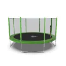Батут DFC Trampoline Fitness с сеткой 14ft Светло-зелёный
