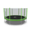 Батут DFC Trampoline Fitness с сеткой 14ft Светло-зелёный