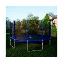 Батут DFC Trampoline Fitness с сеткой 16ft Синий