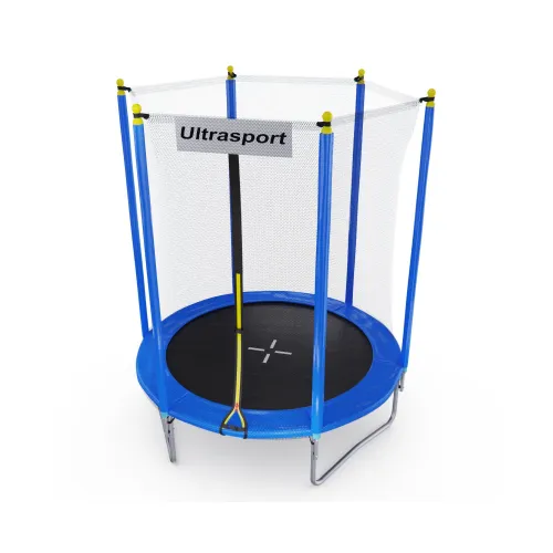 Батут DFC ULTRASPORT 6 ft с защитной сеткой