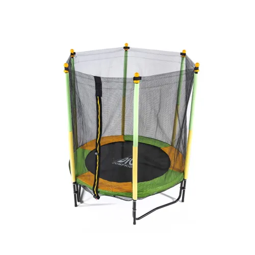 Батут DFC JUMP KIDS 55" зелено-желтый