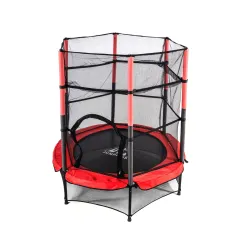 Батут DFC JUMP KIDS 55" красно-серый