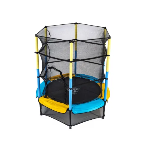 Батут DFC JUMP KIDS 55" желто-синий