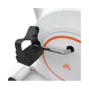 Велотренажер DFC B504RWO магнитный (белый корпус, оранжевая полоса)