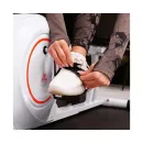 Велотренажер DFC B504RWO магнитный (белый корпус, оранжевая полоса)