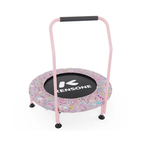 Детский батут DFC KENSONE 36" BSD-KT-U bar-Pink с поручнем