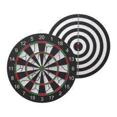 Дартс DFC PRINT двусторонний 45 см, 6 дротиков