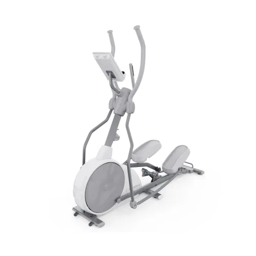 Электромагнитный эллиптический тренажер DFC Westinghouse 13Y, белый, с изменяемым углом наклона