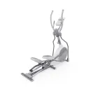 Электромагнитный эллиптический тренажер DFC Westinghouse 13Y, белый, с изменяемым углом наклона