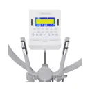 Электромагнитный эллиптический тренажер DFC Westinghouse 13Y, белый, с изменяемым углом наклона