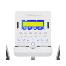 Электромагнитный эллиптический тренажер DFC Westinghouse 13Y, белый, с изменяемым углом наклона