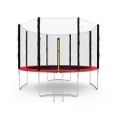 Батут с сеткой DFC PELPO 12ft с лестницей, RED