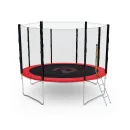 Батут с сеткой DFC PELPO 12ft с лестницей, RED