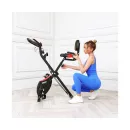 Велотренажер DFC X-Bike MBB с эспандерами, черно-красный