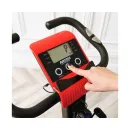 Велотренажер DFC X-Bike MBB с эспандерами, черно-красный