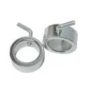 Гриф гантельный (хромированный) 510 мм / диаметр 50 мм