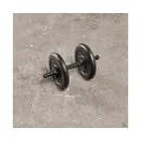 Гриф гантельный (пластиковый) cо стальным сердечником 350 мм / диаметр 26 мм