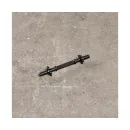 Гриф гантельный (пластиковый) cо стальным сердечником 350 мм / диаметр 26 мм