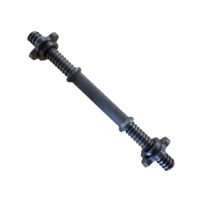 Гриф гантельный (пластиковый) cо стальным сердечником 350 мм / диаметр 26 мм