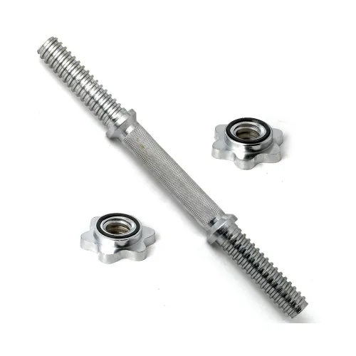 Гриф гантельный (хромированный) 350 мм / диаметр 30 мм