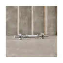 Гриф гантельный (хромированный) 400 мм / диаметр 30 мм