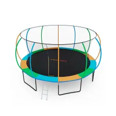 Батут с сеткой DFC A.KOU KIDS 16ft с лестницей (2 короба)