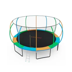 Батут с сеткой DFC A.KOU KIDS 16ft с лестницей (2 короба)