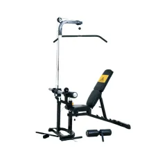 Скамья с вертикальной и горизонтальной тягой Powertec