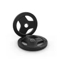 Диск обрезиненный с хватом DFC 10 кг / диаметр 51 мм