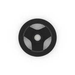 Диск обрезиненный с хватом DFC 10 кг / диаметр 51 мм