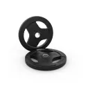 Диск обрезиненный с хватом DFC 15 кг / диаметр 51 мм