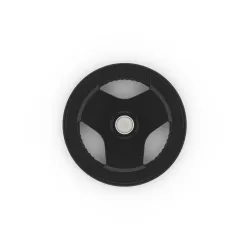 Диск обрезиненный с хватом DFC 15 кг / диаметр 51 мм