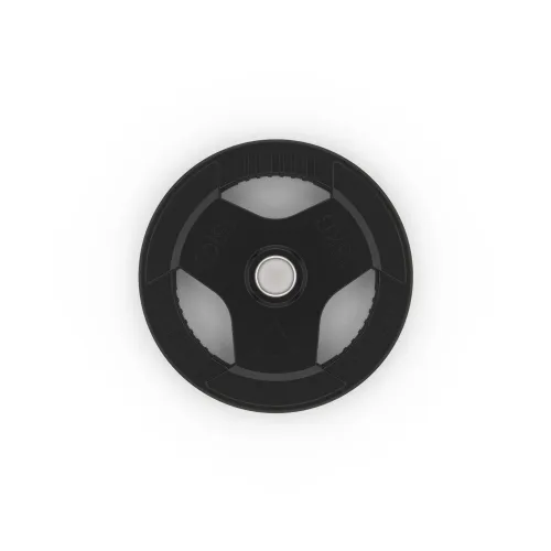 Диск обрезиненный с хватом DFC 15 кг / диаметр 51 мм