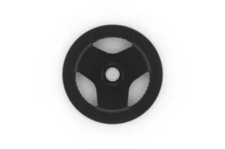 Диск обрезиненный с хватом DFC 20 кг / диаметр 51 мм