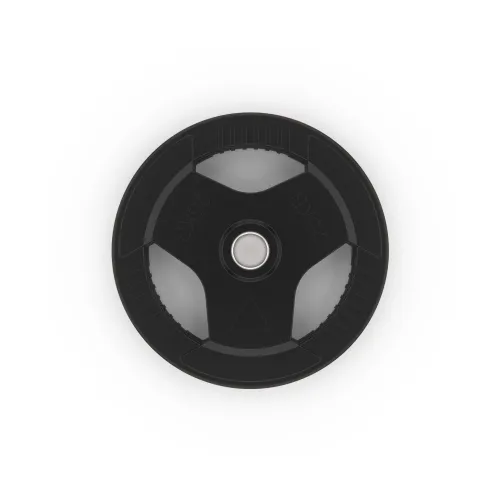 Диск обрезиненный с хватом DFC 25 кг / диаметр 51 мм