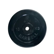 Диск обрезиненный DFC 10 кг / диаметр 26 мм