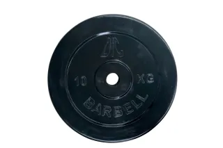 Диск обрезиненный DFC 10 кг / диаметр 26 мм