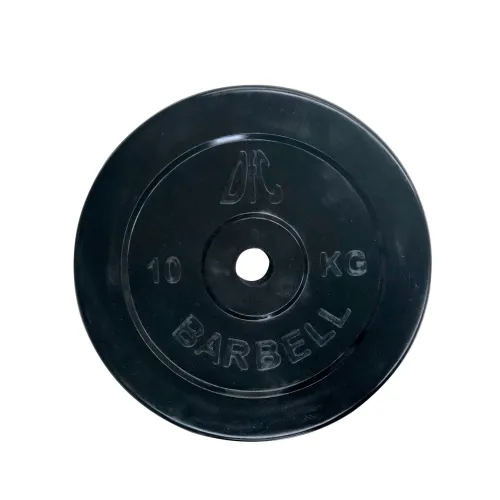 Диск обрезиненный DFC 10 кг / диаметр 26 мм