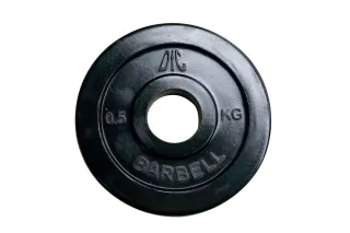 Диск обрезиненный DFC 0,5 кг / диаметр 31 мм