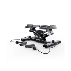 Балансировочный степпер DFC XtivePRO с эспандерами, черный