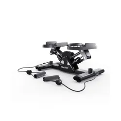 Балансировочный степпер DFC XtivePRO с эспандерами, черный