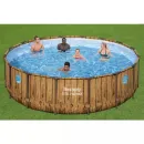 Каркасный бассейн "Дерево" Bestway Power Steel 56725 BW