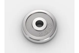 Диск хромированный UNIX Fit 2.5 кг / 25 мм