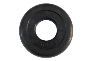 Диск обрезиненный BARBELL ATLET 1.25 кг / диаметр 51 мм