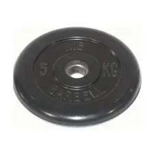 Диск обрезиненный BARBELL MB (металлическая втулка) 5 кг / диаметр 51 мм