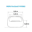 СПА-бассейн MSPA "Portland" P-PO063