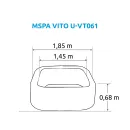 СПА-бассейн MSPA "Vito" U-VT062