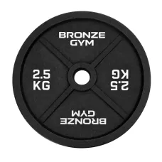 Диск олимпийский BRONZE GYM чугунный 2,5 кг
